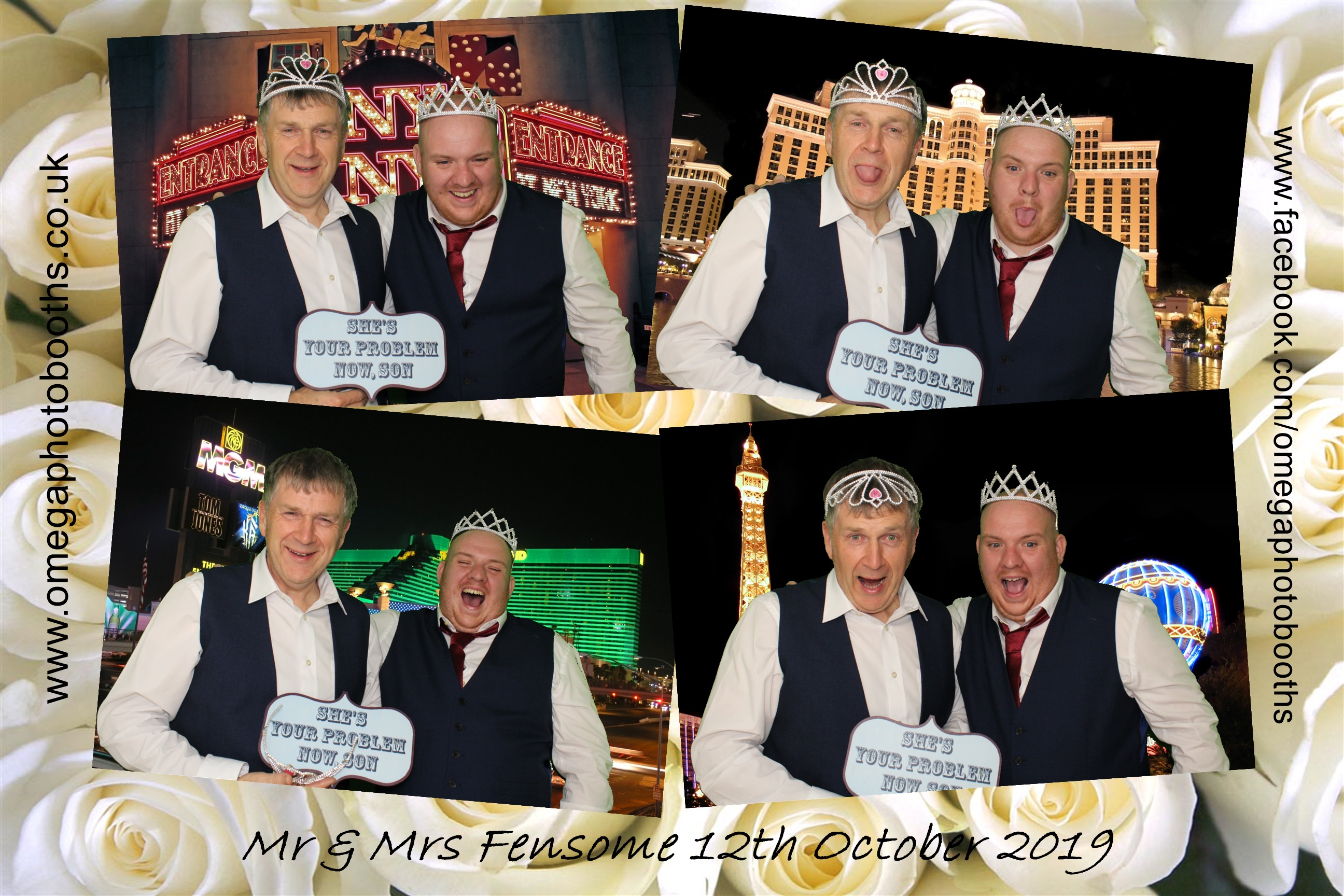 Mr & Mrs Fensome | View more photos from the event at gallery.omegaphotobooths.co.uk/u/Omega-Photobooths/Mr-Mrs-Fensome